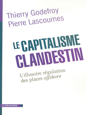 cover image of Le capitalisme clandestin